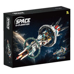 ToubaBamu T1140 Space Explanation Xếp hình lắp ráp ghép mô hình không gian giữa các vì sao