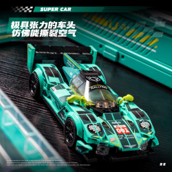 EIKEE Y24002 Xếp hình lắp ráp ghép mô hình Đua xe Le Mans