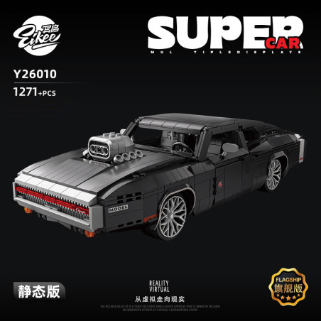 EIKEE Y26010 Model Car-CT Xếp hình lắp ráp ghép mô hình Xe thể thao cơ bắp