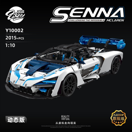 EIKEE Y10002 Senna Xếp hình lắp ráp ghép mô hình McLaren 1:10