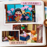 Pantasy 85063 Xếp hình lắp ráp ghép mô hình Kỳ nghỉ lang thang: Ngôi nhà suối nước nóng Nhật Bản