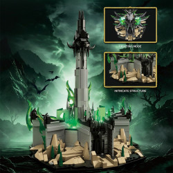 DK 7087 The Realm of Magic：Witch-King's Tower Xếp hình lắp ráp ghép mô hình Tháp Vua Phù Thủy