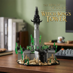 DK 7087 The Realm of Magic：Witch-King's Tower Xếp hình lắp ráp ghép mô hình Tháp Vua Phù Thủy