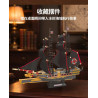 Mô hình IceBreaker 1175 chi tiết bày trên bàn gỗ cạnh kệ sách, ánh đèn ấm, như một món đồ trưng bày trong phòng