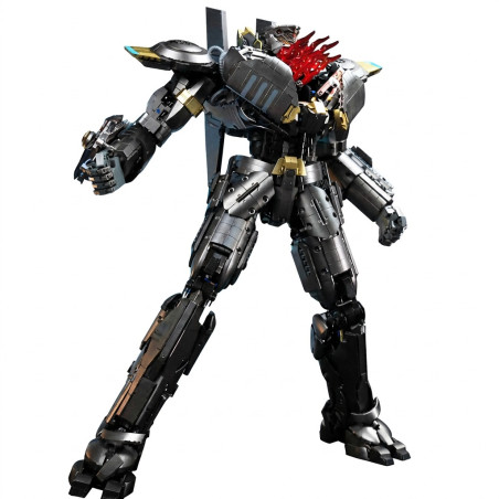 Robot chiến giáp K Box 10543 Armored Sky với lớp giáp đen ánh kim, chùm gai đỏ sau vai và khẩu pháo lớn gắn ở cánh tay trái