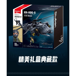 Sluban M38-B1612: Mô Hình Lắp Ráp Trực Thăng HH-60G Pave Hawk (771 Chi Tiết) - Tỉ Lệ 1:35