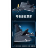 Sluban M38-B1613: Đồ Chơi Lắp Ráp Máy Bay Tiêm Kích F-22A-S (764 Chi Tiết) - Tỉ Lệ 1:44