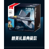 Sluban M38-B1613: Đồ Chơi Lắp Ráp Máy Bay Tiêm Kích F-22A-S (764 Chi Tiết) - Tỉ Lệ 1:44