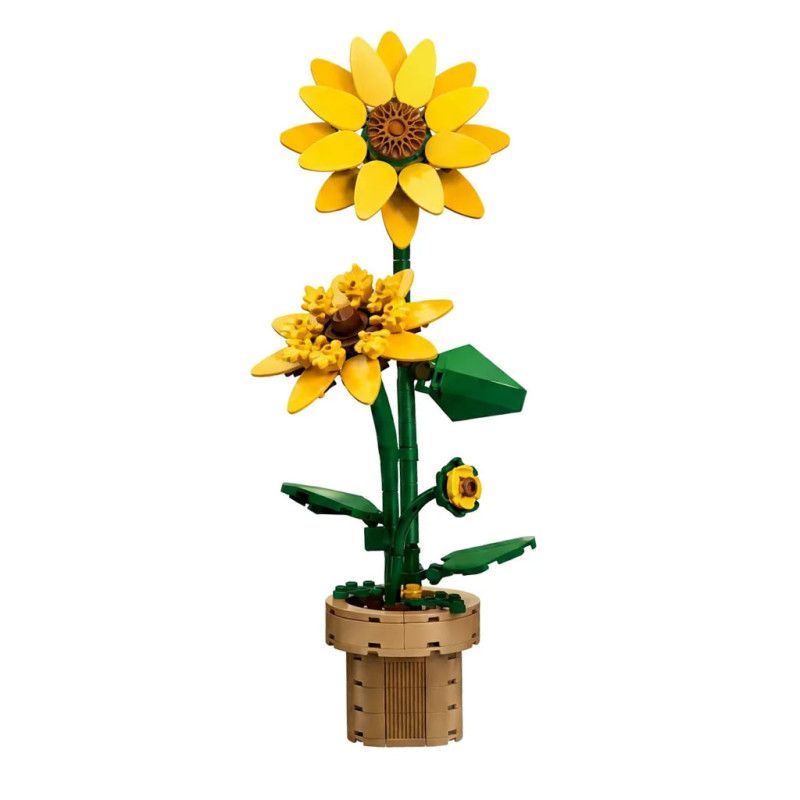 CaDA DoubleE C59030 Sunflower Potted Plant Xếp hình lắp ráp ghép mô hình 