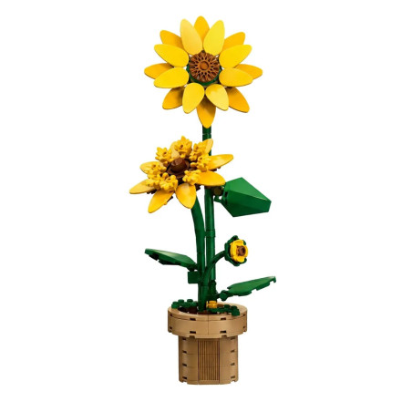 CaDA DoubleE C59030 Sunflower Potted Plant Xếp hình lắp ráp ghép mô hình 