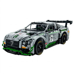 RASTAR 93200 93210 BENTLEY LỤC ĐỊA GT3 1:8 tỷ lệ 1:8 bộ đồ chơi xếp lắp ráp ghép mô hình Technic BENTLY CONTINENTAL GT3 Kỹ Thuật Công Nghệ Cao Mô Hình Phương Tiện