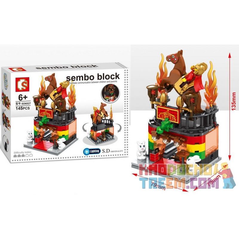 SEMBO WEKKI VIGGI SD6524 6524 SD6525 6525 SD6526 6526 SD6527 6527 non  CHẾ ĐỘ XEM PHỐ THU NHỎ DHL LOGISTICS EXPRESS CỬA HÀNG HONDA 4S ÁO CƯỚI RẠP XIẾC bộ đồ chơi xếp lắp ráp ghép mô hình Mini Modular SEMBO BLOCK DHL HONOA WEDDING DRESS CIRCUS TROUPE Đường Phố Thu Nhỏ 163 khối
