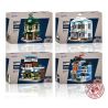 XINGBAO XB-01105 01105 XB01105 non  QUÁN CÀ PHÊ CỬA HÀNG ĐỒ CƯỚI HOA THÚ CẢNH bộ đồ chơi xếp lắp ráp ghép mô hình Mini Modular ORIGINAL CITY THE COFFEE SHOP WEDDING STORE FLOWER PET SET 4 1 Đường Phố Thu Nhỏ 1079 khối
