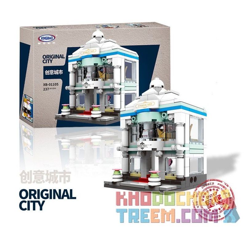 XINGBAO XB-01105 01105 XB01105 non  QUÁN CÀ PHÊ CỬA HÀNG ĐỒ CƯỚI HOA THÚ CẢNH bộ đồ chơi xếp lắp ráp ghép mô hình Mini Modular ORIGINAL CITY THE COFFEE SHOP WEDDING STORE FLOWER PET SET 4 1 Đường Phố Thu Nhỏ 1079 khối XINGBAO XB-01105 01105 XB01105 non  QUÁN CÀ PHÊ CỬA HÀNG ĐỒ CƯỚI HOA THÚ CẢNH bộ đồ chơi xếp lắp ráp ghép mô hình Mini Modular ORIGINAL CITY THE COFFEE SHOP WEDDING STORE FLOWER PET SET 4 1 Đường Phố Thu Nhỏ 1079 khối