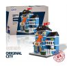XINGBAO XB-01105 01105 XB01105 non  QUÁN CÀ PHÊ CỬA HÀNG ĐỒ CƯỚI HOA THÚ CẢNH bộ đồ chơi xếp lắp ráp ghép mô hình Mini Modular ORIGINAL CITY THE COFFEE SHOP WEDDING STORE FLOWER PET SET 4 1 Đường Phố Thu Nhỏ 1079 khối