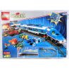 Kazi KY98104 98104 KY98227 98227 non  TÀU CAO TỐC ĐỘNG CƠ PIN bộ đồ chơi xếp lắp ráp ghép mô hình Trains Tàu Hỏa 415 khối