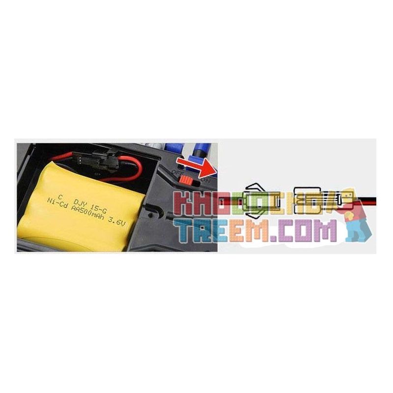 QIHUI 8003 non  XE ĐỊA HÌNH MÀU VÀNG bộ đồ chơi xếp lắp ráp ghép mô hình  MIGHTY TORRENT Kỹ Thuật Công Nghệ Cao Mô Hình Phương Tiện 423 khối