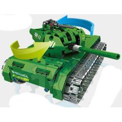 QIHUI 8011 non  XE TĂNG bộ đồ chơi xếp lắp ráp ghép mô hình  Kỹ Thuật Công Nghệ Cao Mô Hình Phương Tiện 454 khối