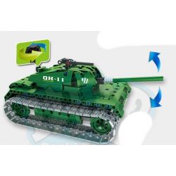 QIHUI 8011 non  XE TĂNG bộ đồ chơi xếp lắp ráp ghép mô hình  Kỹ Thuật Công Nghệ Cao Mô Hình Phương Tiện 454 khối
