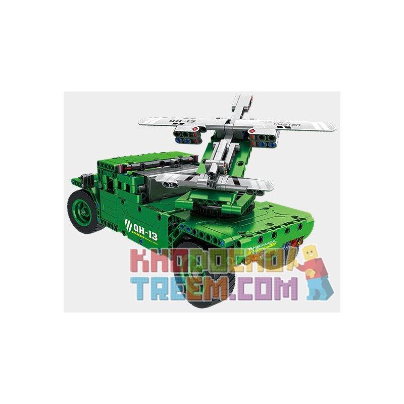 QIHUI 8013 non  XE Ô TÔ PHÓNG MÁY BAY KHÔNG NGƯỜI LÁI bộ đồ chơi xếp lắp ráp ghép mô hình  Kỹ Thuật Công Nghệ Cao Mô Hình Phương Tiện 506 khối