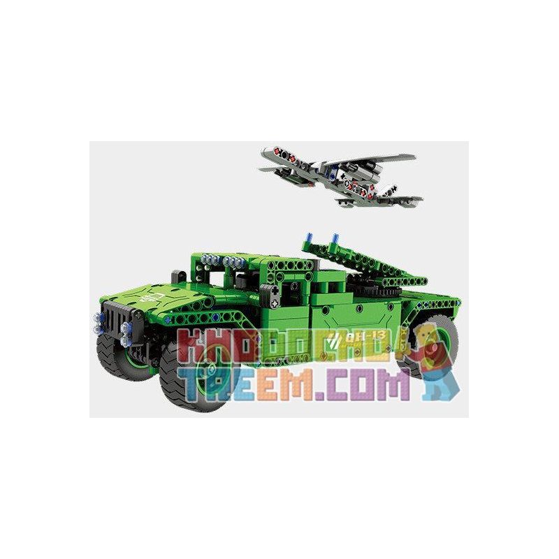 QIHUI 8013 non  XE Ô TÔ PHÓNG MÁY BAY KHÔNG NGƯỜI LÁI bộ đồ chơi xếp lắp ráp ghép mô hình  Kỹ Thuật Công Nghệ Cao Mô Hình Phương Tiện 506 khối