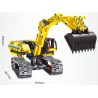 QIHUI 6801 TOP TOY 6801 non  MÁY XÚC BIẾN HÌNH ROBOT bộ đồ chơi xếp lắp ráp ghép mô hình  Kỹ Thuật Công Nghệ Cao Mô Hình Phương Tiện 342 khối