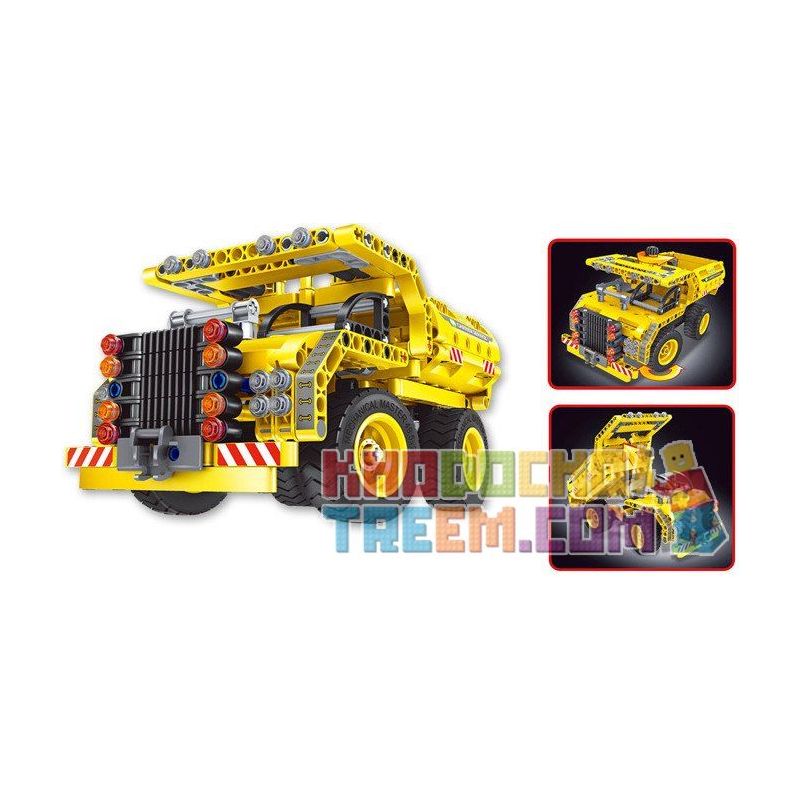 QIHUI 6802 non  XE TẢI VÀ MÁY BAY bộ đồ chơi xếp lắp ráp ghép mô hình  Kỹ Thuật Công Nghệ Cao Mô Hình Phương Tiện 361 khối