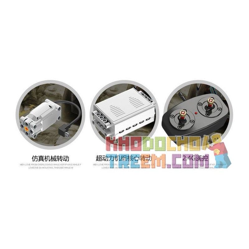 QIHUI 8011 non  XE TĂNG bộ đồ chơi xếp lắp ráp ghép mô hình  Kỹ Thuật Công Nghệ Cao Mô Hình Phương Tiện 454 khối