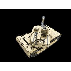 QIHUI 9801 non  XE TĂNG M1A2 bộ đồ chơi xếp lắp ráp ghép mô hình  Kỹ Thuật Công Nghệ Cao Mô Hình Phương Tiện 1276 khối