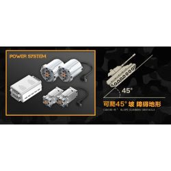 QIHUI 9801 non  XE TĂNG M1A2 bộ đồ chơi xếp lắp ráp ghép mô hình  Kỹ Thuật Công Nghệ Cao Mô Hình Phương Tiện 1276 khối
