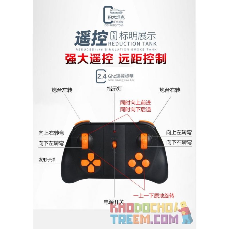 QIHUI 9801 non  XE TĂNG M1A2 bộ đồ chơi xếp lắp ráp ghép mô hình  Kỹ Thuật Công Nghệ Cao Mô Hình Phương Tiện 1276 khối