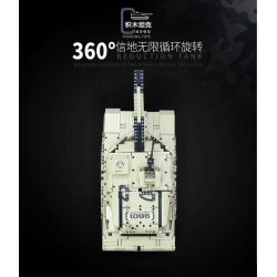 QIHUI 9801 non  XE TĂNG M1A2 bộ đồ chơi xếp lắp ráp ghép mô hình  Kỹ Thuật Công Nghệ Cao Mô Hình Phương Tiện 1276 khối