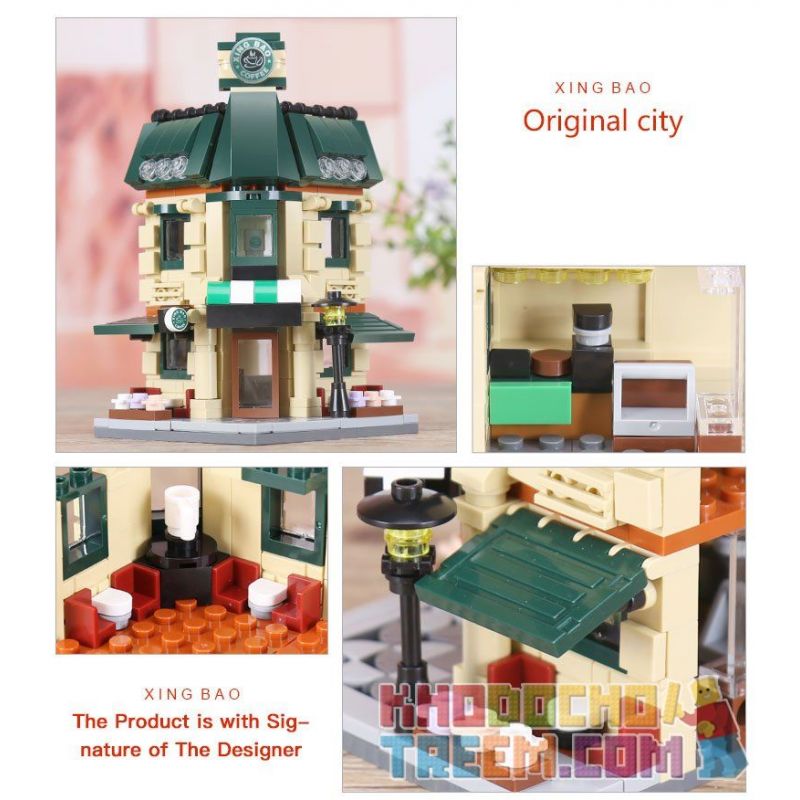 XINGBAO XB-01105 01105 XB01105 non  QUÁN CÀ PHÊ CỬA HÀNG ĐỒ CƯỚI HOA THÚ CẢNH bộ đồ chơi xếp lắp ráp ghép mô hình Mini Modular ORIGINAL CITY THE COFFEE SHOP WEDDING STORE FLOWER PET SET 4 1 Đường Phố Thu Nhỏ 1079 khối XINGBAO XB-01105 01105 XB01105 non  QUÁN CÀ PHÊ CỬA HÀNG ĐỒ CƯỚI HOA THÚ CẢNH bộ đồ chơi xếp lắp ráp ghép mô hình Mini Modular ORIGINAL CITY THE COFFEE SHOP WEDDING STORE FLOWER PET SET 4 1 Đường Phố Thu Nhỏ 1079 khối