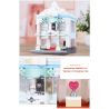 XINGBAO XB-01105 01105 XB01105 non  QUÁN CÀ PHÊ CỬA HÀNG ĐỒ CƯỚI HOA THÚ CẢNH bộ đồ chơi xếp lắp ráp ghép mô hình Mini Modular ORIGINAL CITY THE COFFEE SHOP WEDDING STORE FLOWER PET SET 4 1 Đường Phố Thu Nhỏ 1079 khối