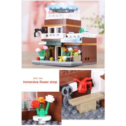 XINGBAO XB-01105 01105 XB01105 non  QUÁN CÀ PHÊ CỬA HÀNG ĐỒ CƯỚI HOA THÚ CẢNH bộ đồ chơi xếp lắp ráp ghép mô hình Mini Modular ORIGINAL CITY THE COFFEE SHOP WEDDING STORE FLOWER PET SET 4 1 Đường Phố Thu Nhỏ 1079 khối XINGBAO XB-01105 01105 XB01105 non  QUÁN CÀ PHÊ CỬA HÀNG ĐỒ CƯỚI HOA THÚ CẢNH bộ đồ chơi xếp lắp ráp ghép mô hình Mini Modular ORIGINAL CITY THE COFFEE SHOP WEDDING STORE FLOWER PET SET 4 1 Đường Phố Thu Nhỏ 1079 khối