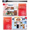 XINGBAO XB-01105 01105 XB01105 non  QUÁN CÀ PHÊ CỬA HÀNG ĐỒ CƯỚI HOA THÚ CẢNH bộ đồ chơi xếp lắp ráp ghép mô hình Mini Modular ORIGINAL CITY THE COFFEE SHOP WEDDING STORE FLOWER PET SET 4 1 Đường Phố Thu Nhỏ 1079 khối