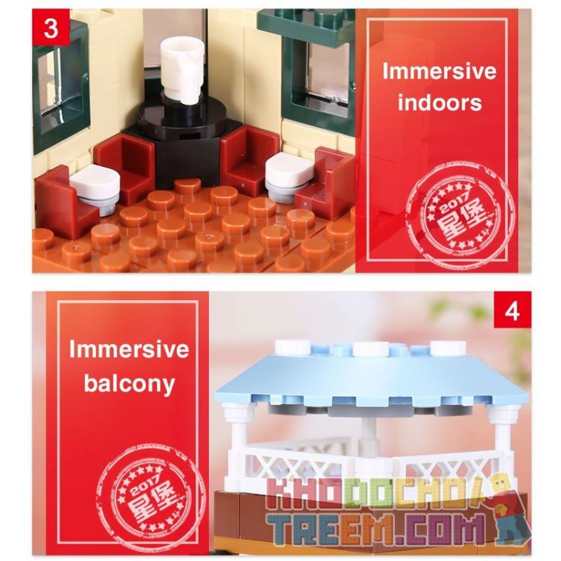 XINGBAO XB-01105 01105 XB01105 non  QUÁN CÀ PHÊ CỬA HÀNG ĐỒ CƯỚI HOA THÚ CẢNH bộ đồ chơi xếp lắp ráp ghép mô hình Mini Modular ORIGINAL CITY THE COFFEE SHOP WEDDING STORE FLOWER PET SET 4 1 Đường Phố Thu Nhỏ 1079 khối XINGBAO XB-01105 01105 XB01105 non  QUÁN CÀ PHÊ CỬA HÀNG ĐỒ CƯỚI HOA THÚ CẢNH bộ đồ chơi xếp lắp ráp ghép mô hình Mini Modular ORIGINAL CITY THE COFFEE SHOP WEDDING STORE FLOWER PET SET 4 1 Đường Phố Thu Nhỏ 1079 khối