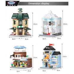 XINGBAO XB-01105 01105 XB01105 non  QUÁN CÀ PHÊ CỬA HÀNG ĐỒ CƯỚI HOA THÚ CẢNH bộ đồ chơi xếp lắp ráp ghép mô hình Mini Modular ORIGINAL CITY THE COFFEE SHOP WEDDING STORE FLOWER PET SET 4 1 Đường Phố Thu Nhỏ 1079 khối XINGBAO XB-01105 01105 XB01105 non  QUÁN CÀ PHÊ CỬA HÀNG ĐỒ CƯỚI HOA THÚ CẢNH bộ đồ chơi xếp lắp ráp ghép mô hình Mini Modular ORIGINAL CITY THE COFFEE SHOP WEDDING STORE FLOWER PET SET 4 1 Đường Phố Thu Nhỏ 1079 khối