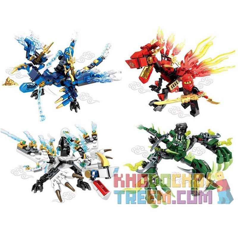 Sembo S8600 S8601 S8602 S8603 Xếp hình kiểu LEGO The Lego Ninjago Movie ...