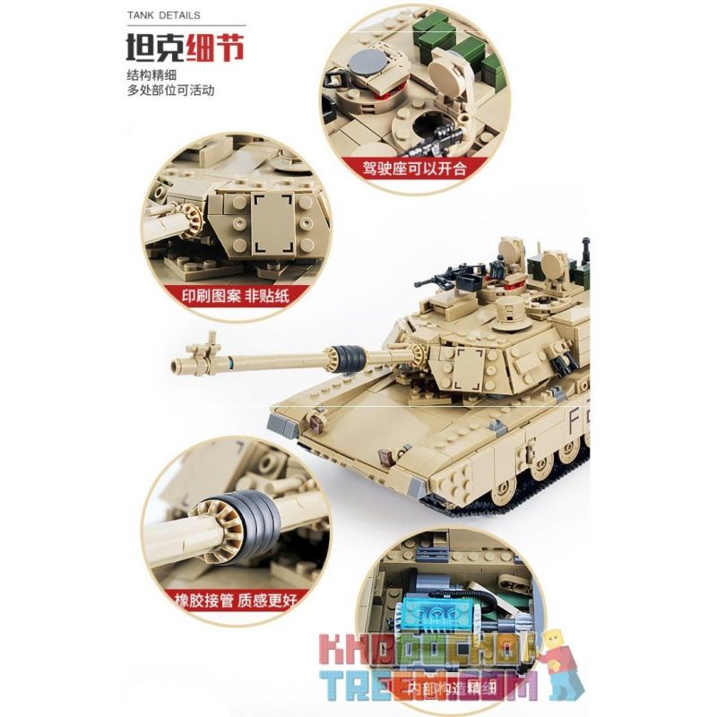 Kazi KY10000 10000 non  XE TĂNG CHỦ LỰC BIẾN HÌNH HUMMER BÁNH XÍCH bộ đồ chơi xếp lắp ráp ghép mô hình Military Army M1A2 ABRAMS MBT Quân Sự Bộ Đội 1463 khối Kazi KY10000 10000 non  XE TĂNG CHỦ LỰC BIẾN HÌNH HUMMER BÁNH XÍCH bộ đồ chơi xếp lắp ráp ghép mô hình Military Army M1A2 ABRAMS MBT Quân Sự Bộ Đội 1463 khối