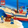 Enlighten 304 Qman 304 non  TÀU CƯỚP BIỂN NGỌC TRAI bộ đồ chơi xếp lắp ráp ghép mô hình Pirates Of The Caribbean CORSAIR Cướp Biển Vùng Caribe 188 khối