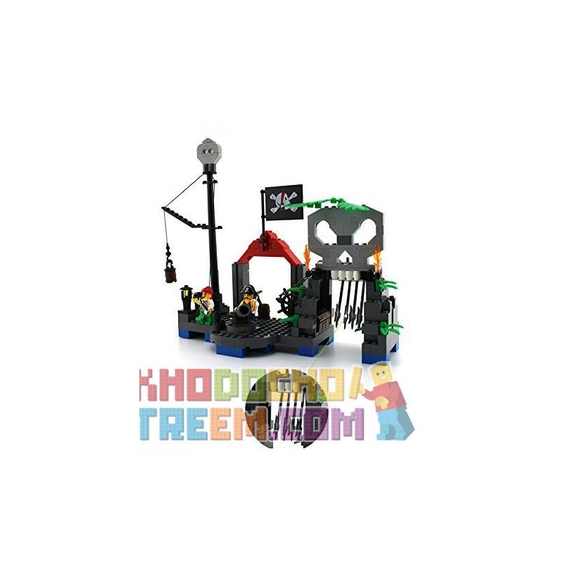 Enlighten 309 Qman 309 non  XÂY DỰNG BỘ XƯƠNG HAMLET bộ đồ chơi xếp lắp ráp ghép mô hình Pirates Of The Caribbean CORSAIR Cướp Biển Vùng Caribe 206 khối