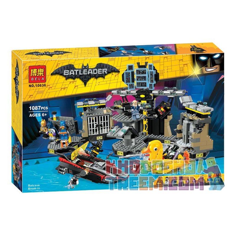 NOT The Lego Batman Movie 70909 Batcave Break-In Batcave Raid , Bela 10636  Lari 10636 LEPIN 07052 SHENG YUAN SY SY879 Xếp hình Đột Nhập Hang Dơi giá  sốc rẻ nhất