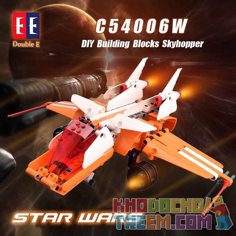 DOUBLEE CADA C54006 54006 non  MÁY BAY TRỰC THĂNG bộ đồ chơi xếp lắp ráp ghép mô hình Star Wars Chiến Tranh Giữa Các Vì Sao 287 khối