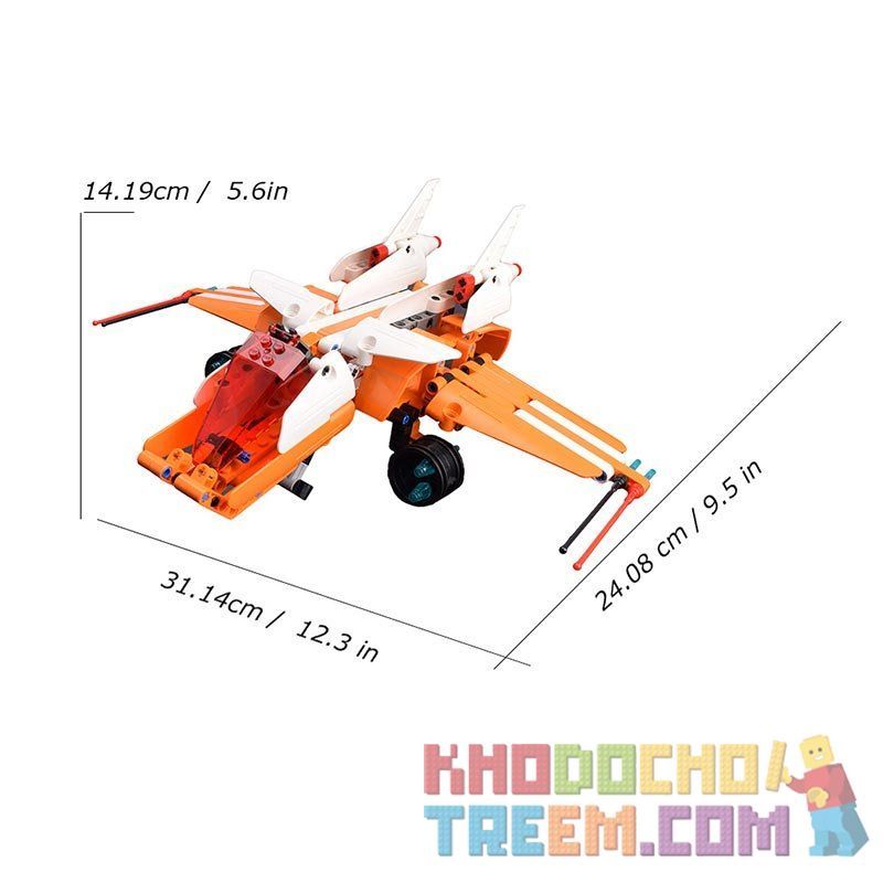 DOUBLEE CADA C54006 54006 non  MÁY BAY TRỰC THĂNG bộ đồ chơi xếp lắp ráp ghép mô hình Star Wars Chiến Tranh Giữa Các Vì Sao 287 khối