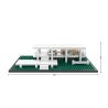 LOZ 1012 Xếp hình kiểu Nanoblock ARCHITECTURE Fransworth House Nhà Farnsworth 386 khối