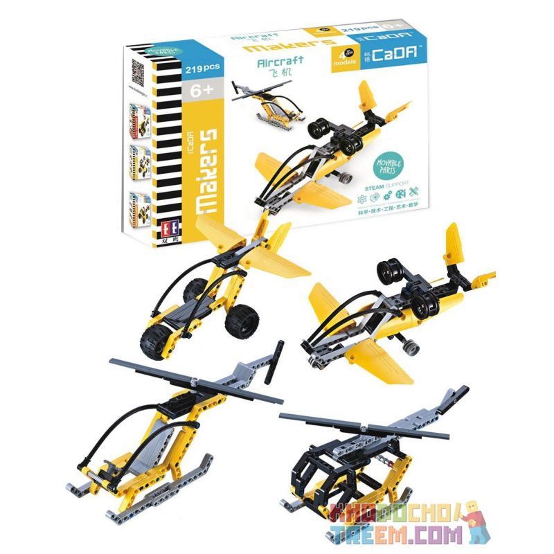 DOUBLEE CADA C53007 53007 C53007W 53007W non  CẦN DỊCH bộ đồ chơi xếp lắp ráp ghép mô hình  AIRCRAFT Kỹ Thuật Công Nghệ Cao Mô Hình Phương Tiện 219 khối