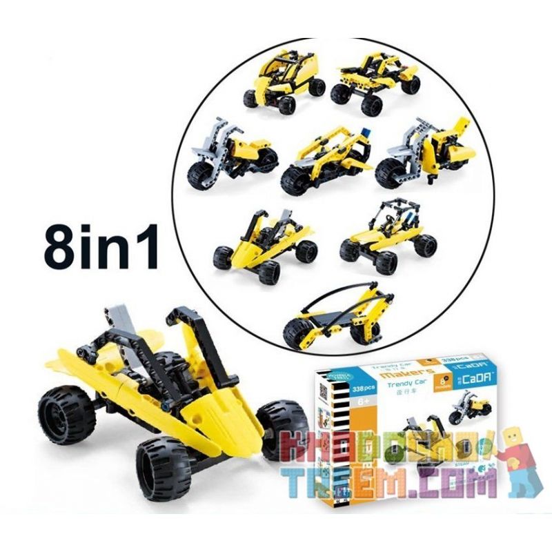 DOUBLEE CADA C53009 53009 C53009W 53009W non  CẦN DỊCH bộ đồ chơi xếp lắp ráp ghép mô hình  TRENDY CAR Kỹ Thuật Công Nghệ Cao Mô Hình Phương Tiện 338 khối