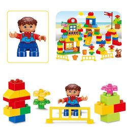 HYSTOYS HONGYUANSHENG AOLEDUOTOYS GM-5029 5029 GM5029 HG-1283 1283 HG1283 Xếp hình kiểu    Learning Paradise Thiên đường Học Tập gồm 2 hộp nhỏ 112 khối