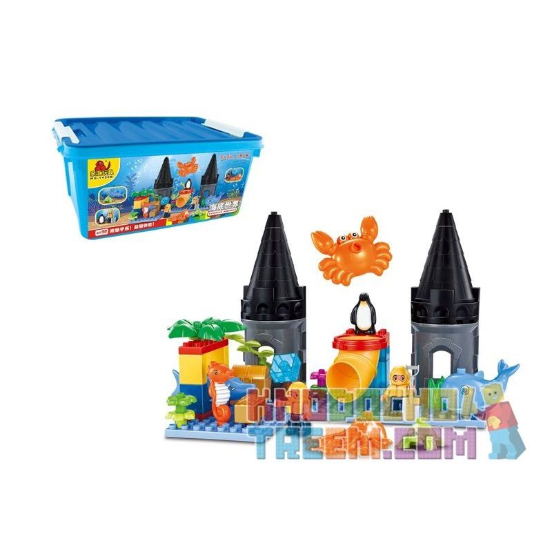 HYSTOYS HONGYUANSHENG AOLEDUOTOYS HG-1450 1450 HG1450 Xếp hình kiểu    Arctic Lâu đài Thủy Cung 41 khối HYSTOYS HONGYUANSHENG AOLEDUOTOYS HG-1450 1450 HG1450 Xếp hình kiểu    Arctic Lâu đài Thủy Cung 41 khối